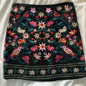 Colorful pencil skirt